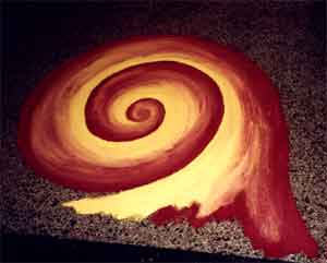 Erdheilung mit Symbol